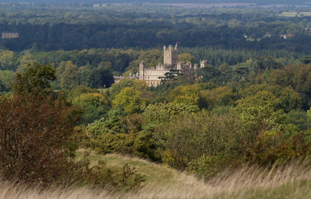 Photograph of Highclere Castle, near Newbury