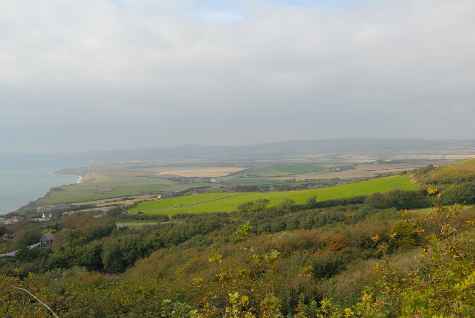Photograph of South West of IOW overlooking from Nearby Blackgang.