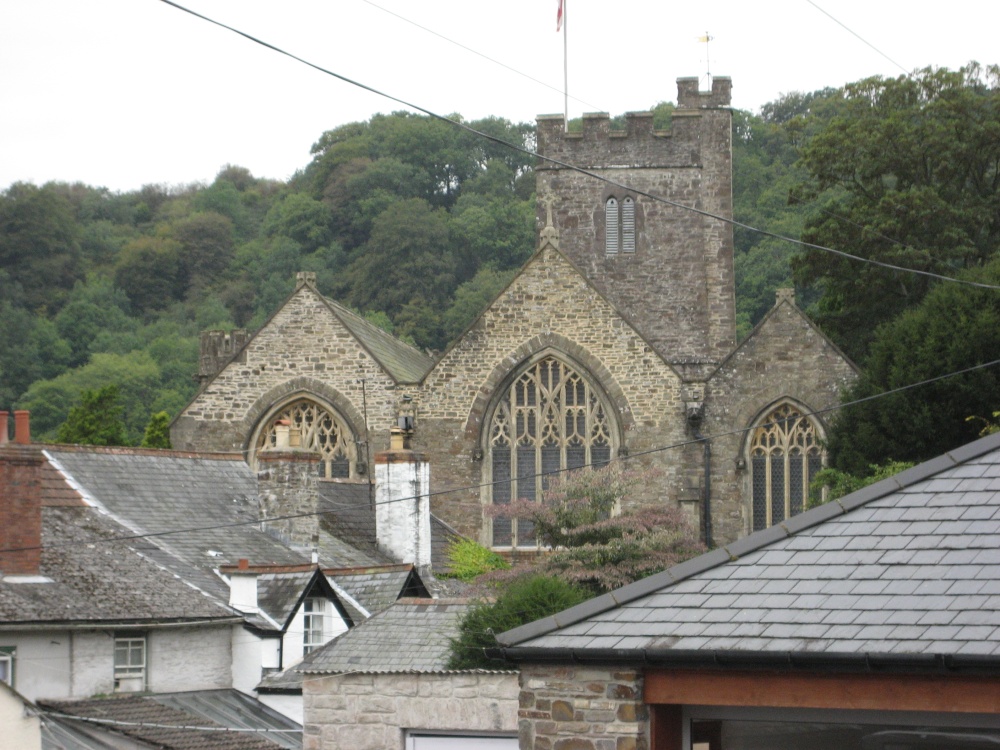 A view of church in Dulverton, Somerset