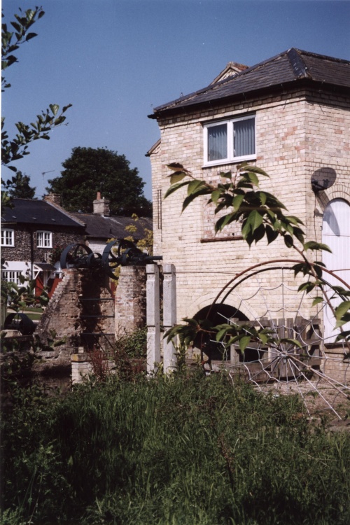 Thetford Pulp Mill from across the leat, Norfolk