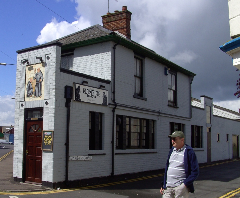 Historic South Quay, Great Yarmouth in Norfolk
