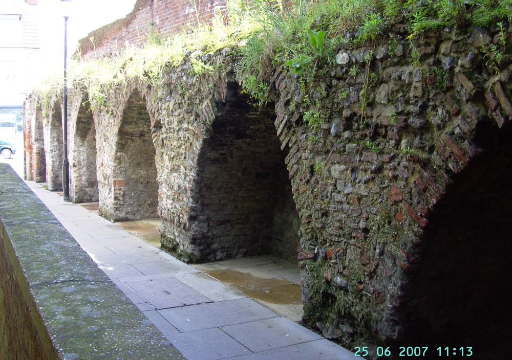 The Historic Wall, Great Yarmouth, Norfolk