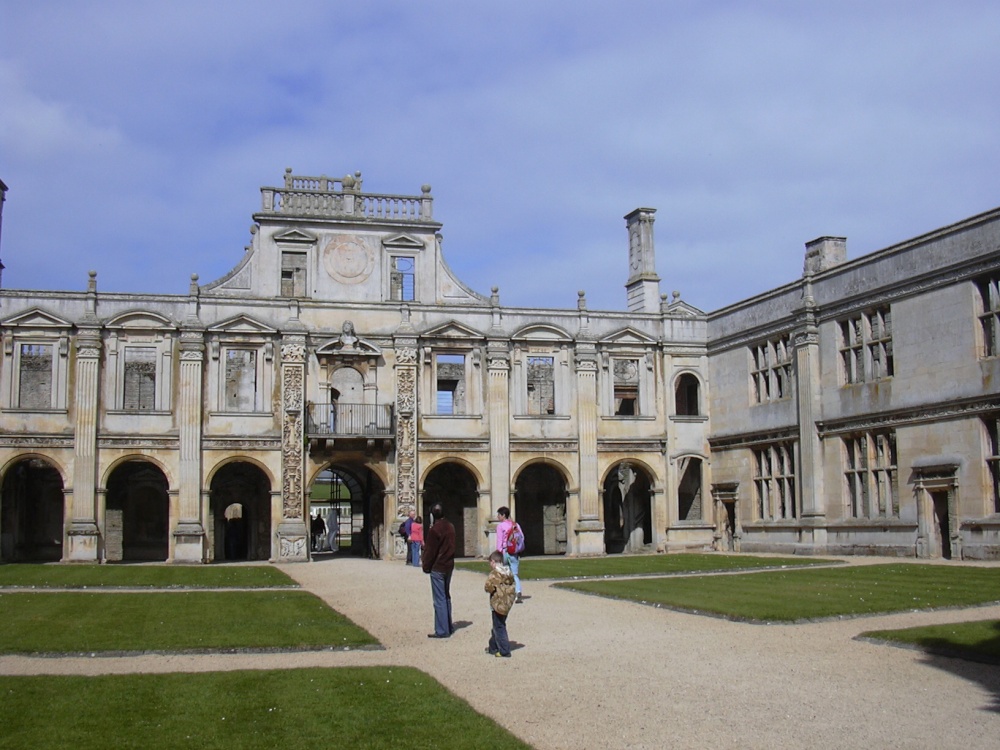 Kirby Hall Courtyard, Corby, Northamptonshire