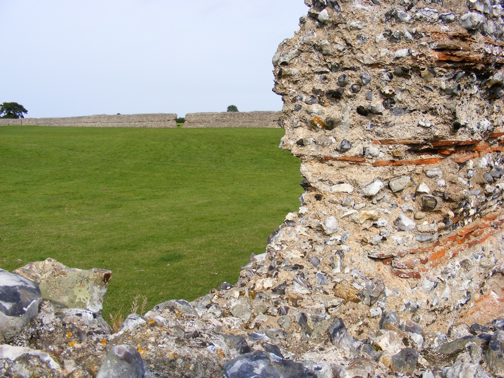 Burgh Castle Roman Fort, Norfolk