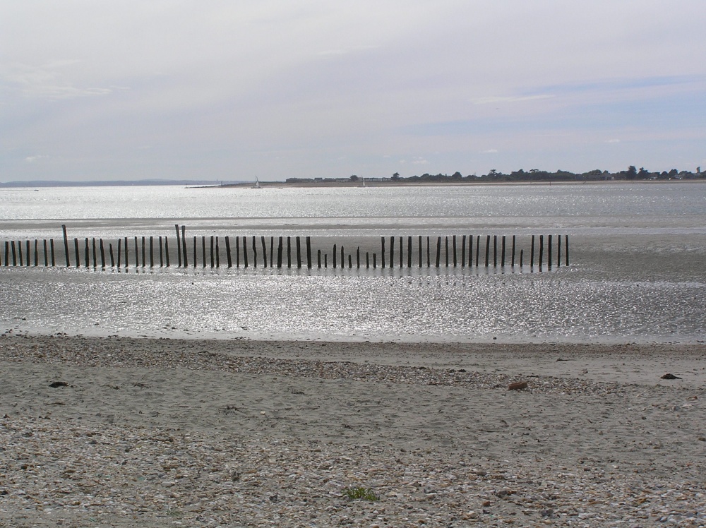 Photograph of View across the entrance to Chichester Harbour from East Head