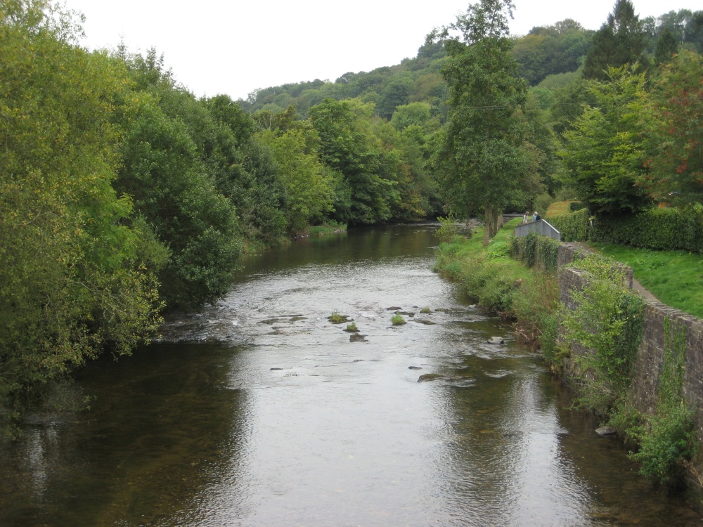 View from Stone Bridge, Dulverton, Somerset