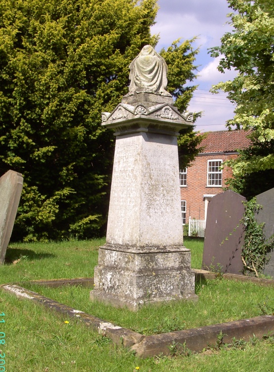 A family grave at St Helens Church, Willingham by Stow, Lincolnshire