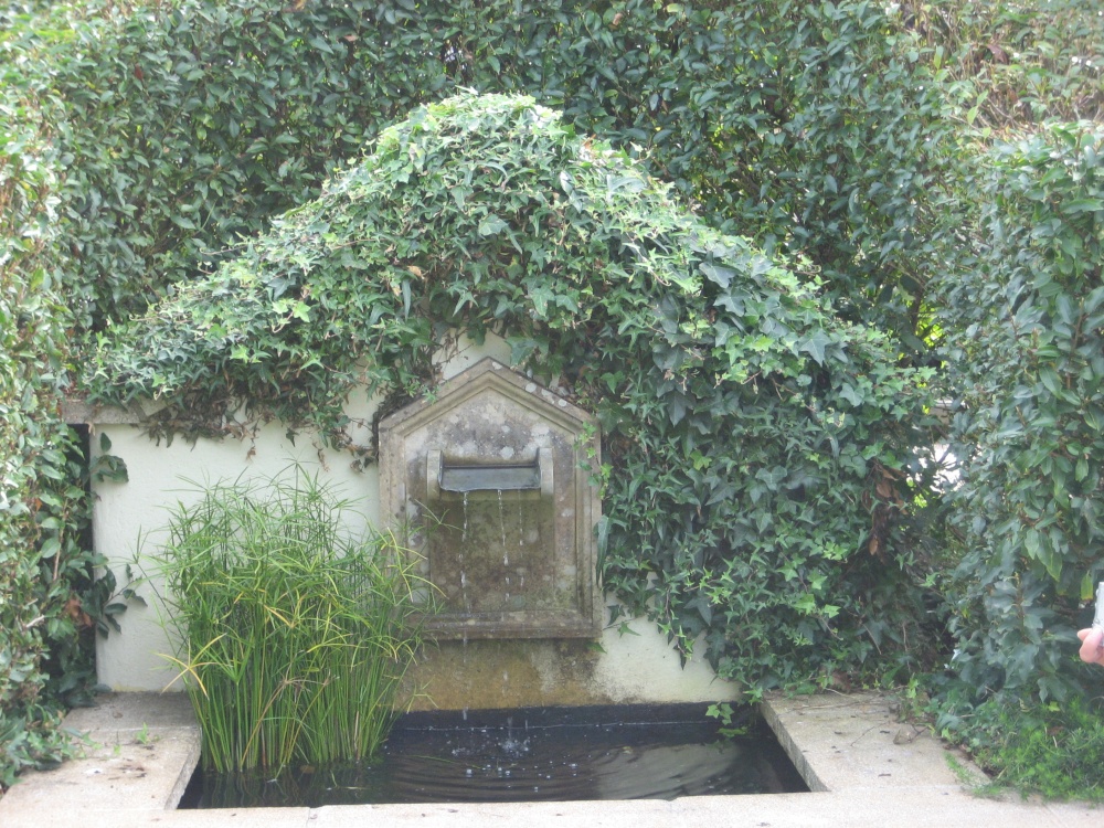 Interesting Water feature, RHS Garden Rosemoor, Great Torrington, Devon