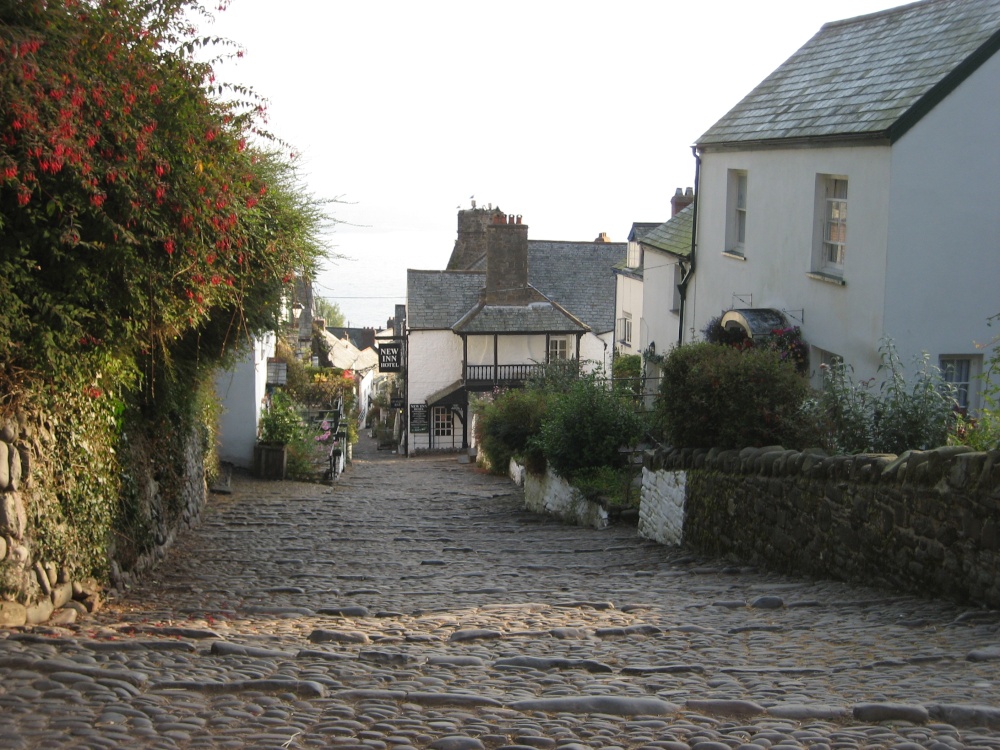 Easy going down, Clovelly, Devon