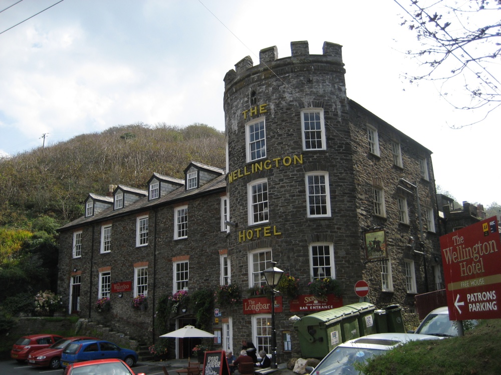 The Wellington Hotel at Boscastle, Cornwall