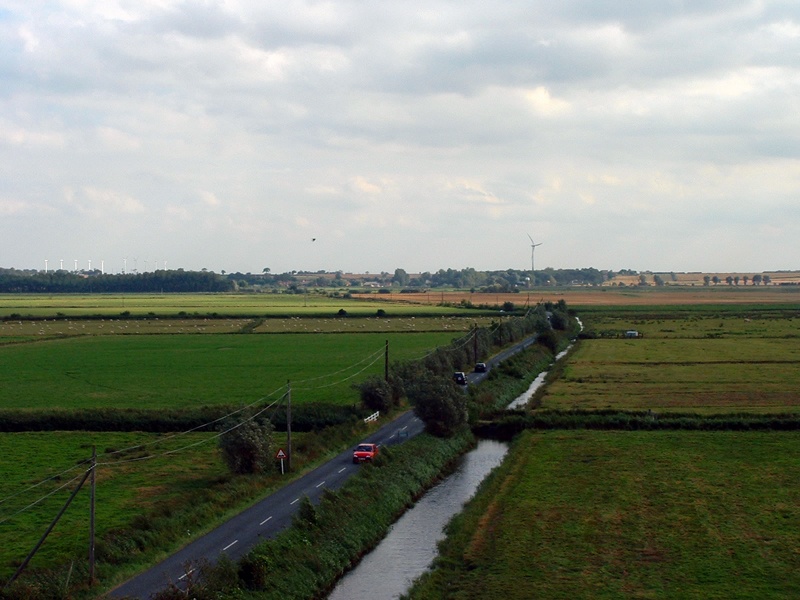 View from Horsey Mill, looking towards West Somerton