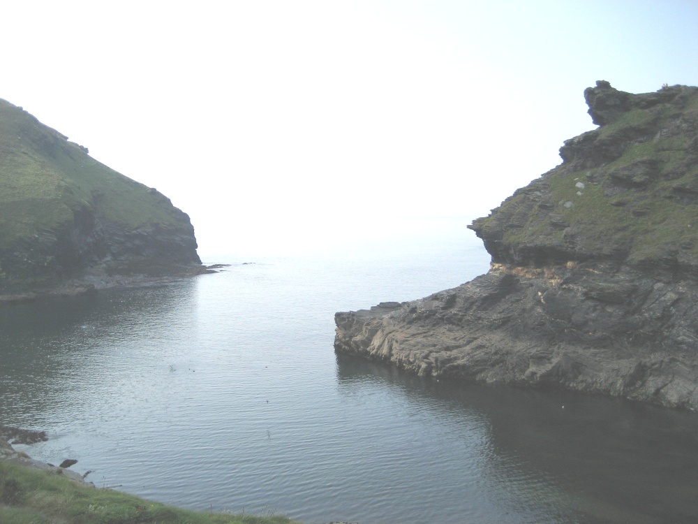 Boscastle Harbour entrance, Cornwall