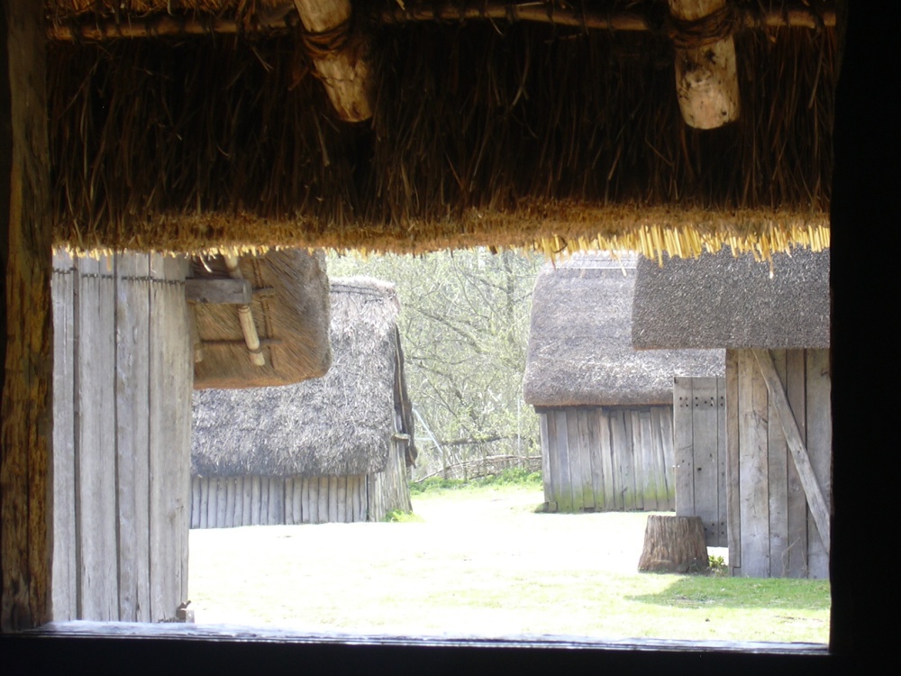 Village view, West Stow Country Park, West Stow, Suffolk