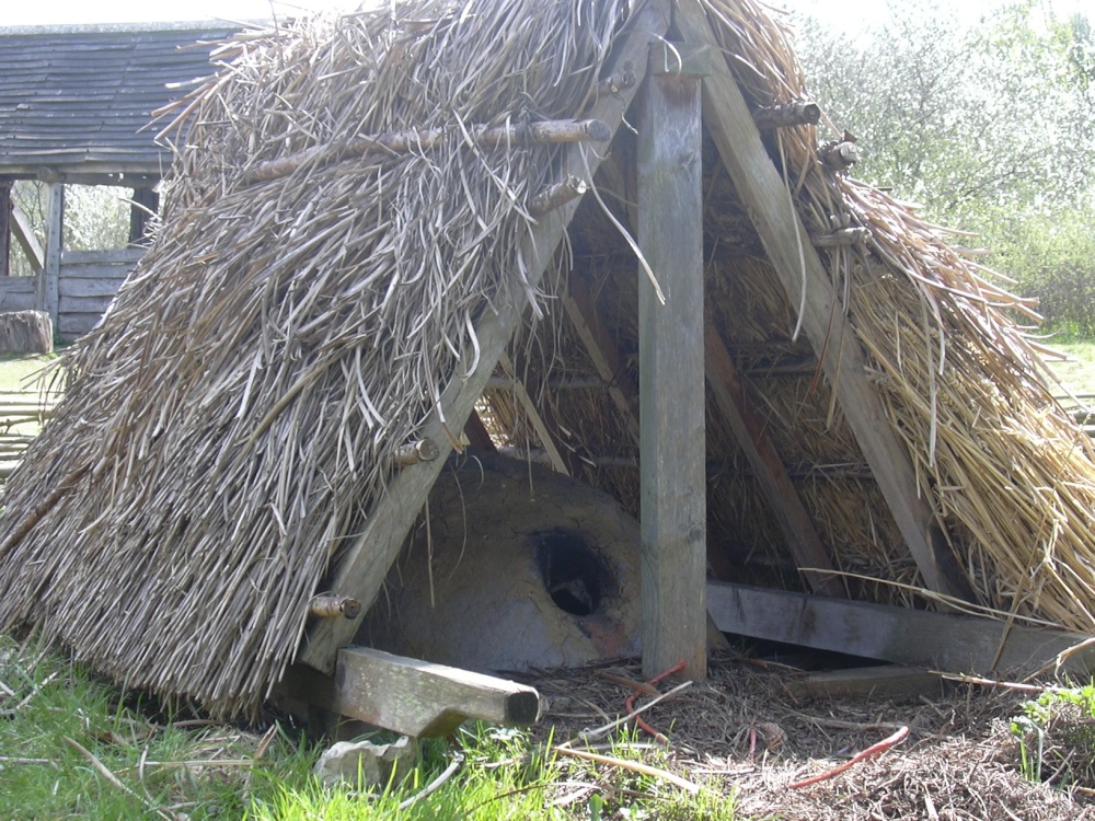 The outdoor oven, West Stow Country Park, West Stow, Suffolk