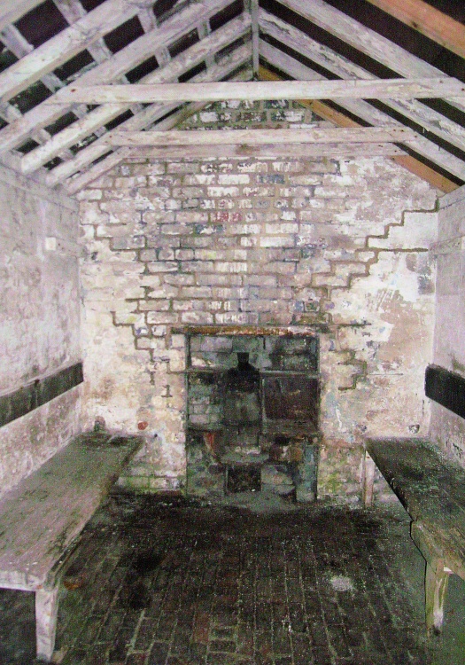 Interior of Rail Workers Hut, Hartington, Derbyshire