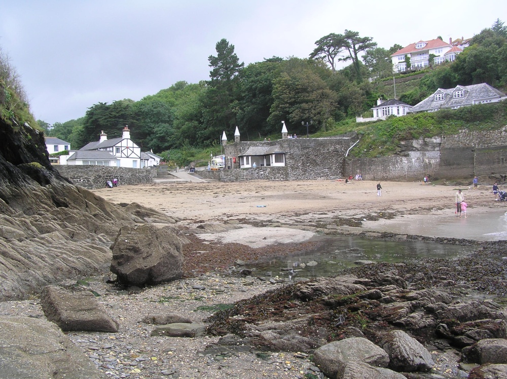 Readymoney Cove, Fowey, Cornwall photo by Hilary Hoad