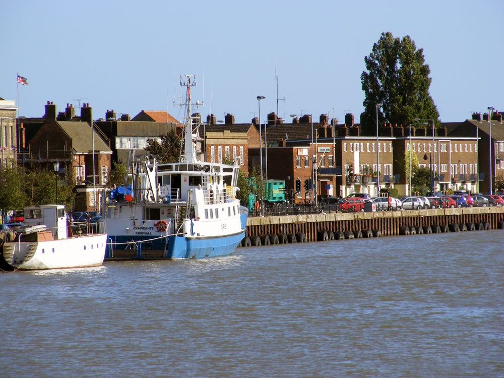 The River at Great Yarmouth, Norfolk