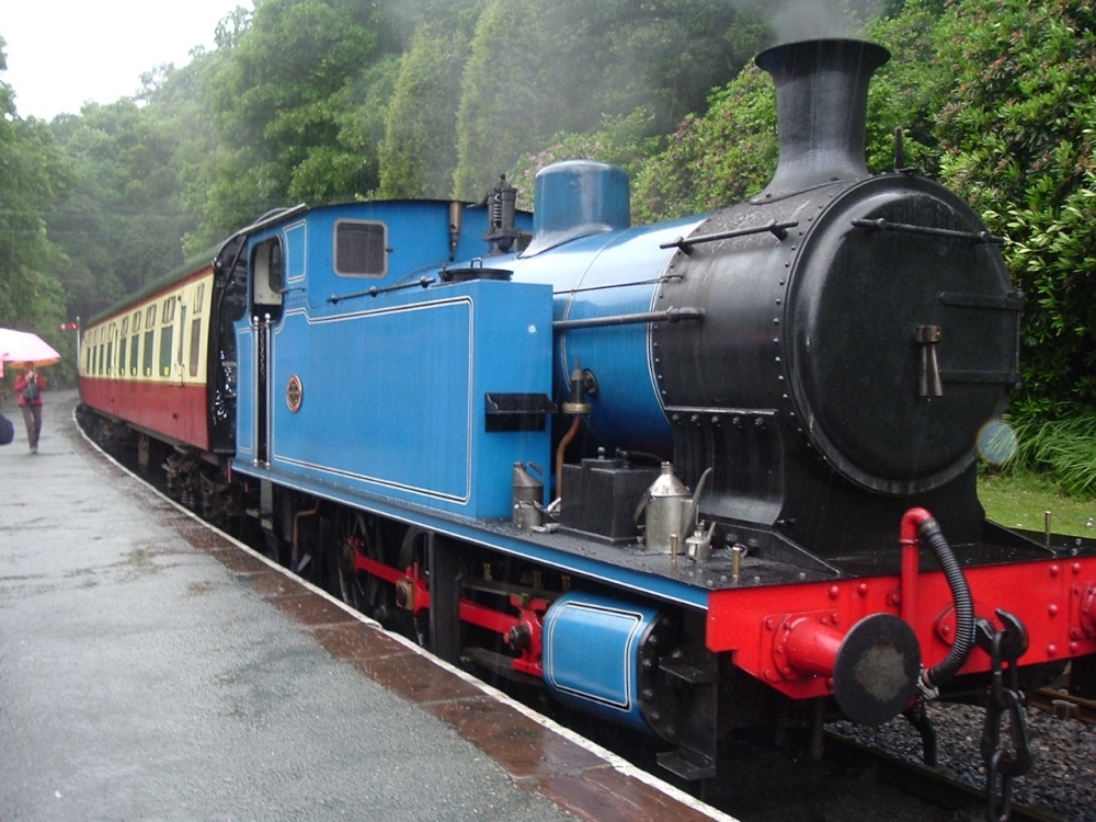 Steam Train, Haverthwaite, Cumbria