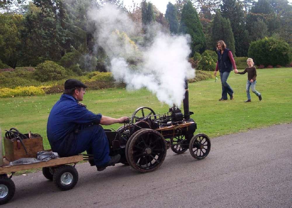 The Steam Rally at Exbury Gardens, Hampshire