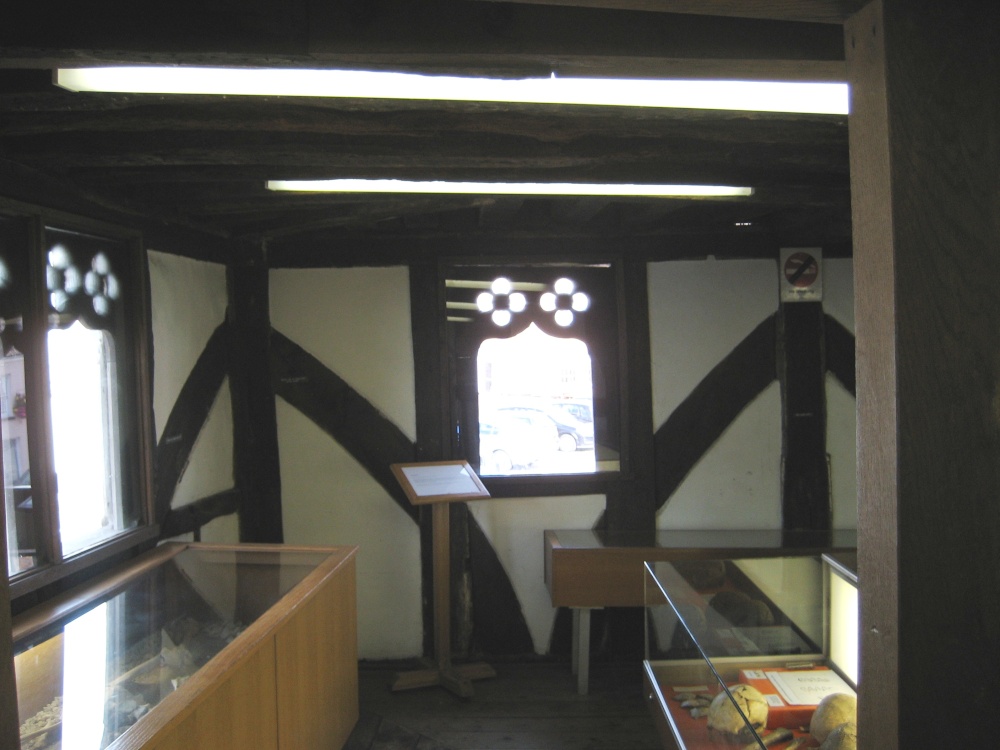 Interior of King John's Hunting Lodge, Axbridge, Somerset photo by William Bedell