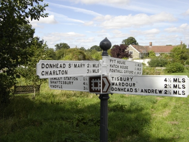 Photograph of Showing the Way, Semley, Wiltshire