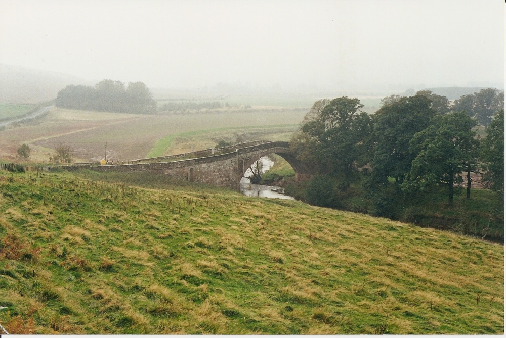 Photograph of Classical Single Lane Bridge In the Borders near Jedburgh