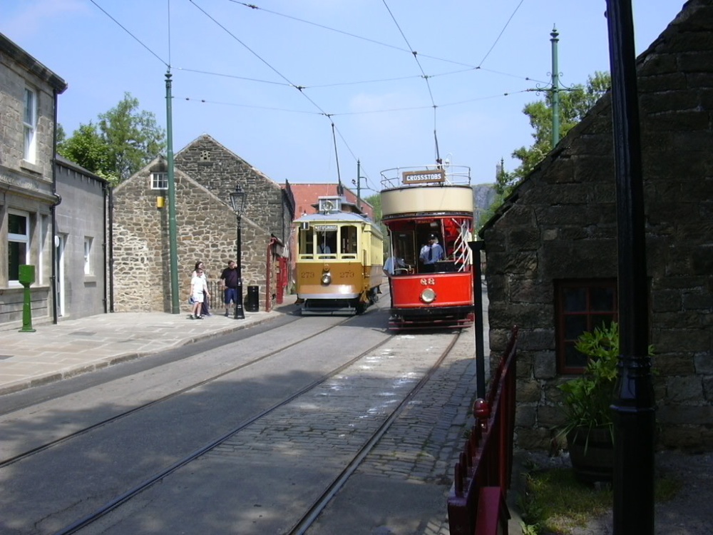 Tramway Village Terminus, Crich, Derbyshire