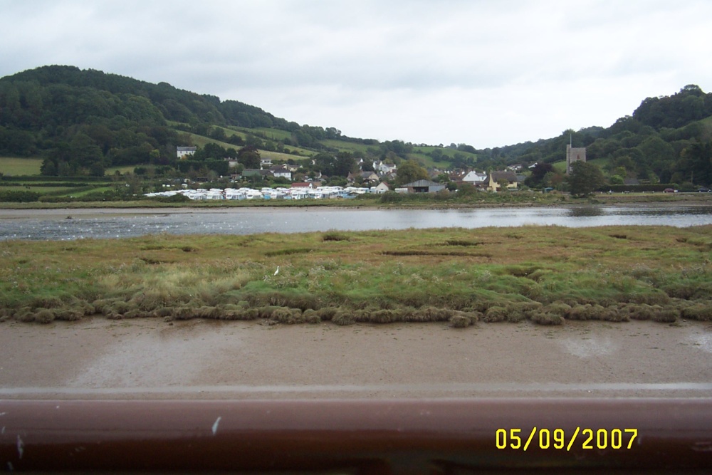 Axmouth across the estuary, Devon