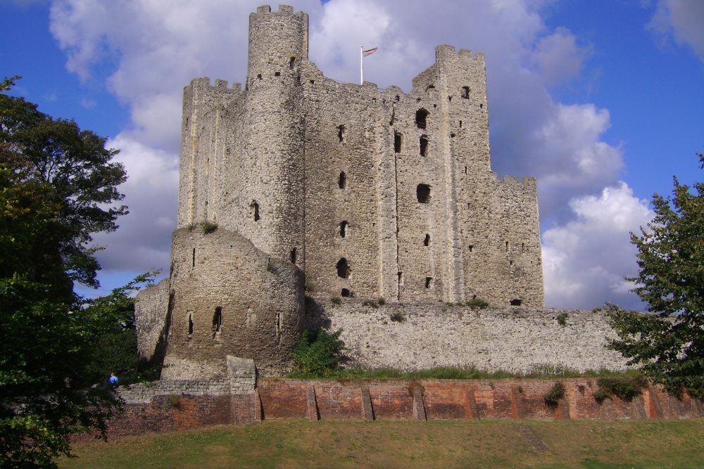 Rochester Castle in Rochester, Kent