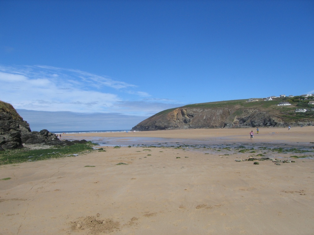 Photograph of Mawgan Porth Beach, Cornwall