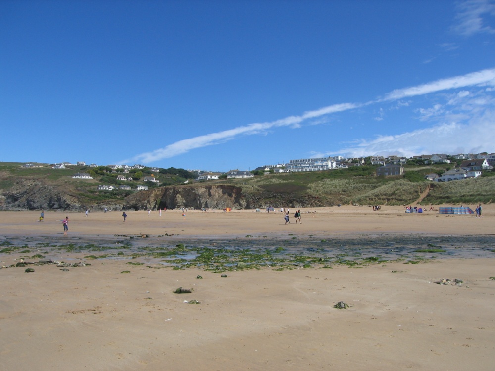 Photograph of Mawgan Porth Beach, Cornwall