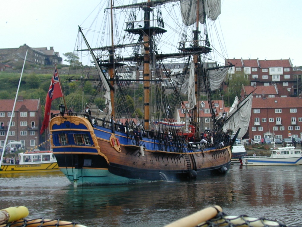 Bark Endeavour May 2004 Whitby, North Yorkshire