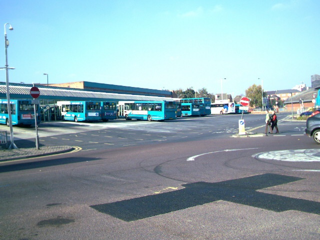 Photograph of The New Wakefield Bus Station, West Yorkshire