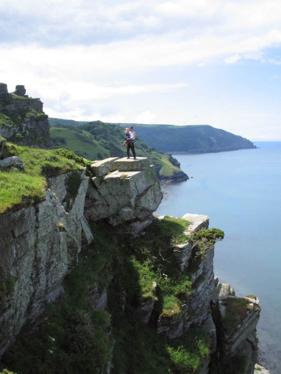 The Valley of the Rocks, Lynton, Devon.