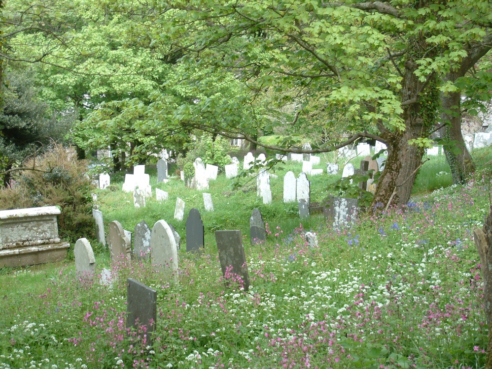 Photograph of Morwenstow Churchyard, Cornwall