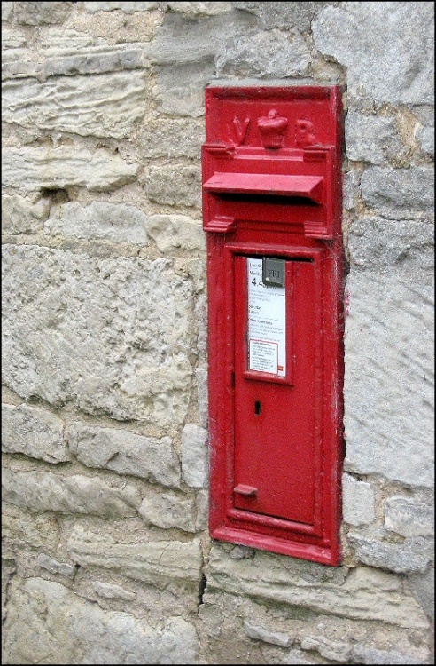 Victorian Postbox, Kirkby Green, Lincolnshire