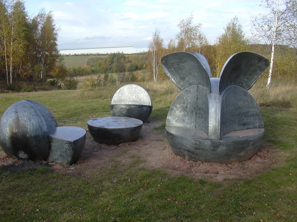 Brodsworth Community Woodland sculpture, South Yorkshire