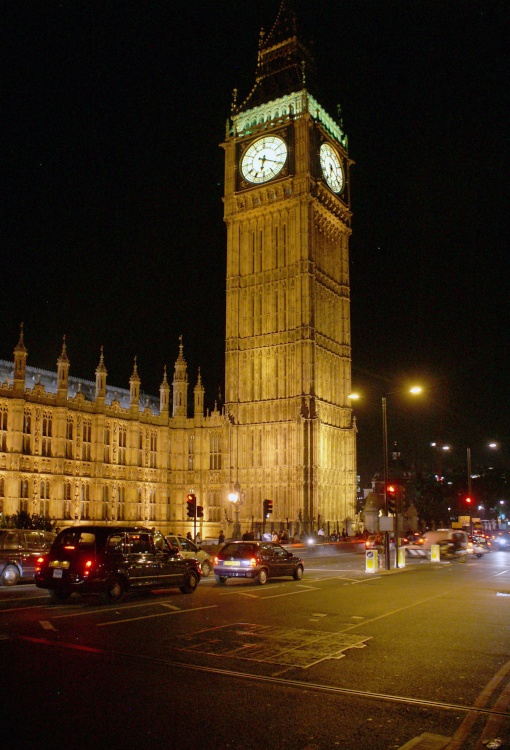Big Ben by night, London, Greater London