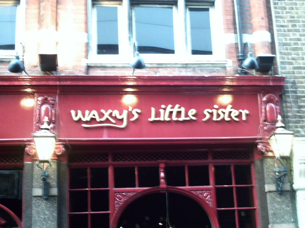Lunch Anyone?  Waxy's Little Sister, London