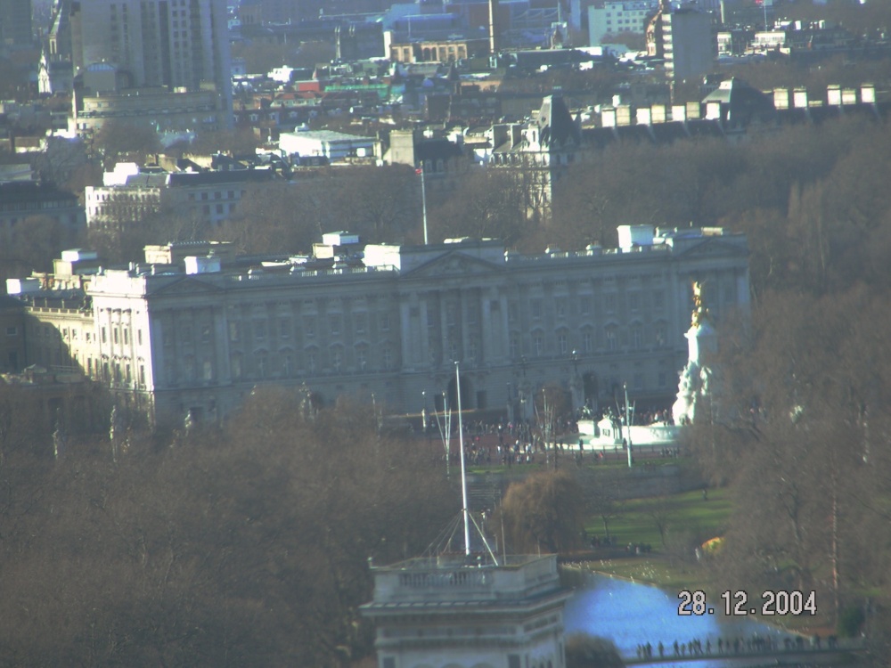 Buckingham Palace from the London Eye