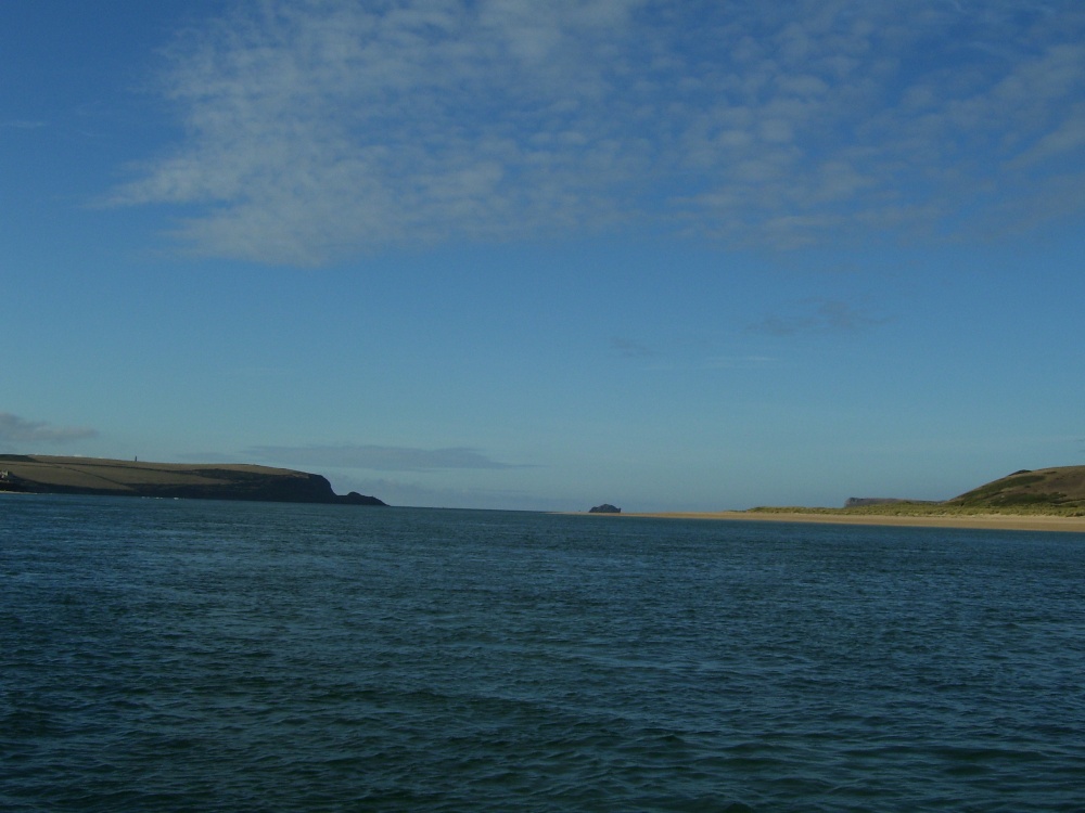 Photograph of Camel Estuary from Rock