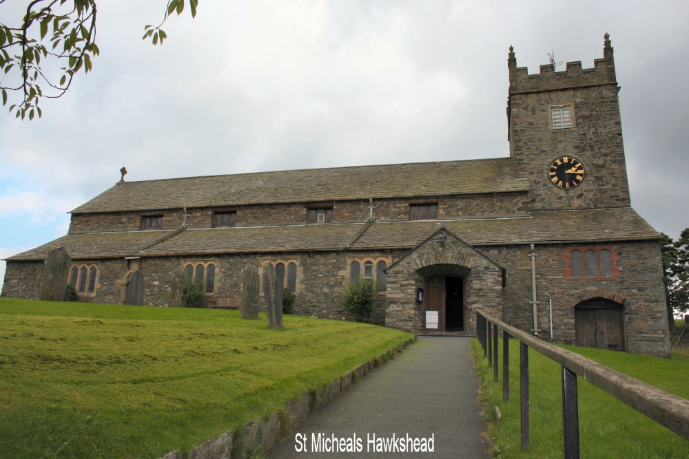 St Michaels Church at Hawkshead, Cumbria