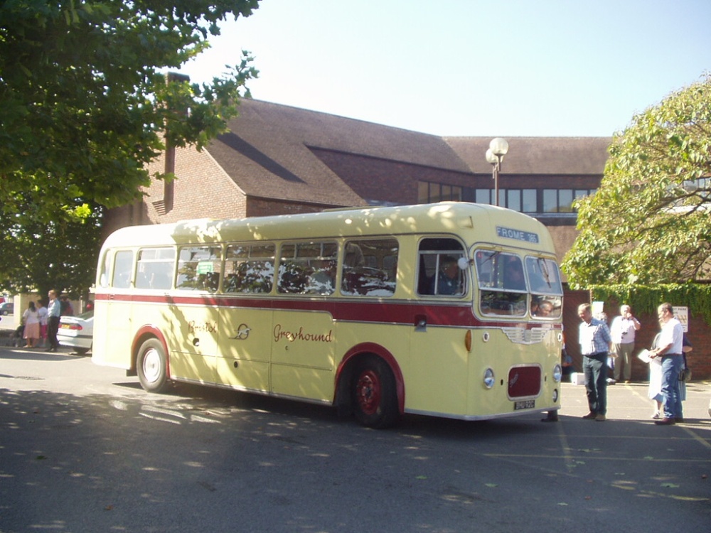 Bristol Greyhound Coach at Warminster, Wiltshire