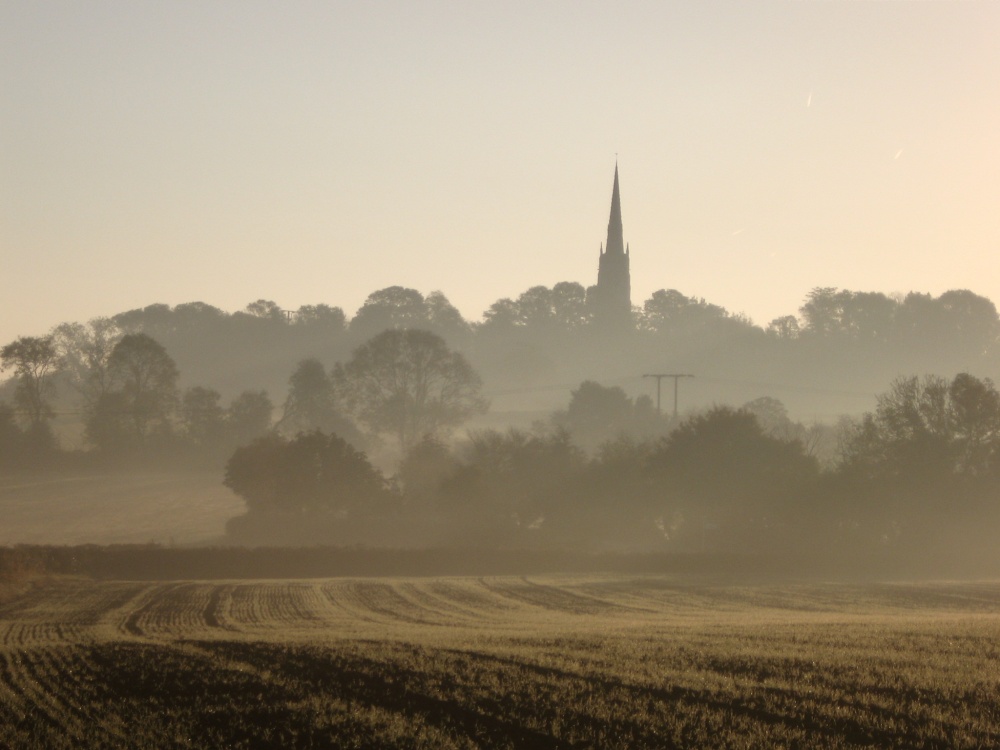 Sunrise over All Saints, Laughton en le Morthern