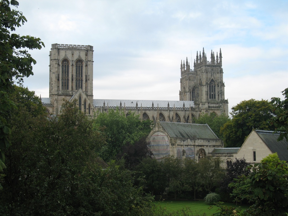 York Minster from the city walls
