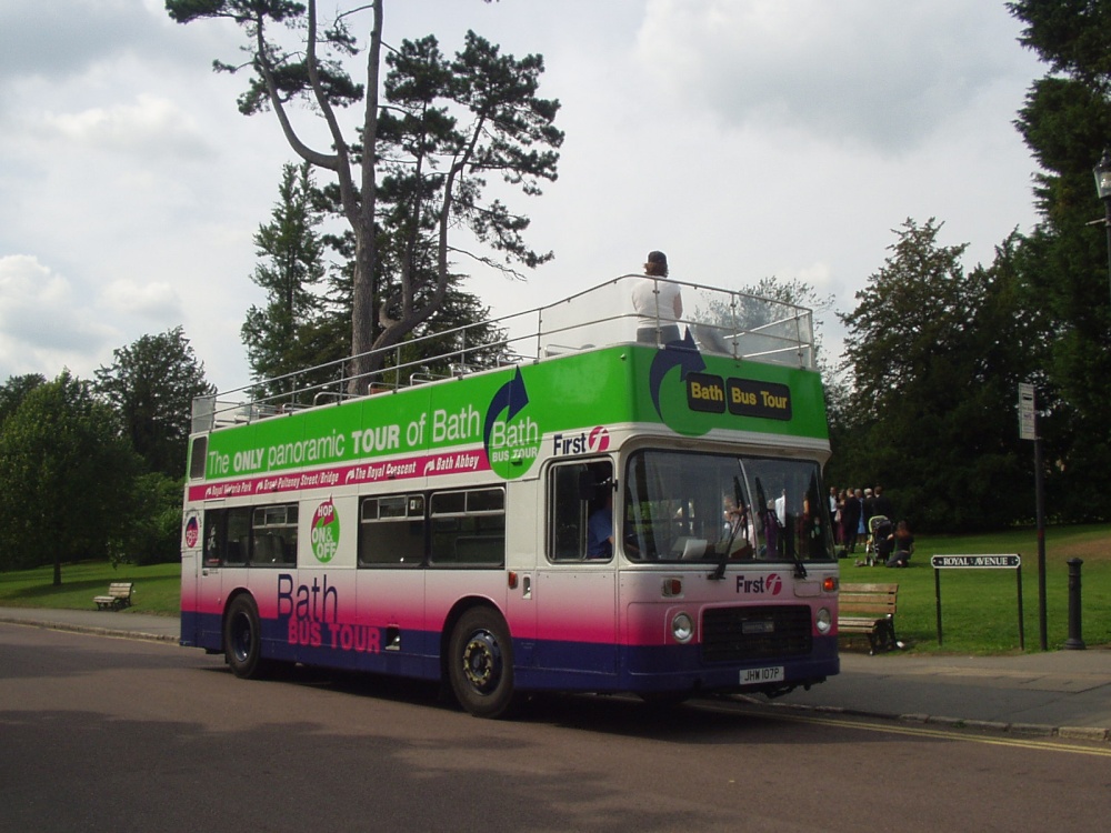 Open-Top Bus in Bath