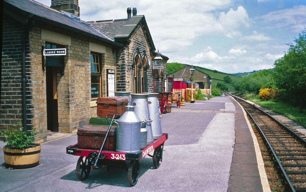 Station on the Keighley & Worth Valley Railway