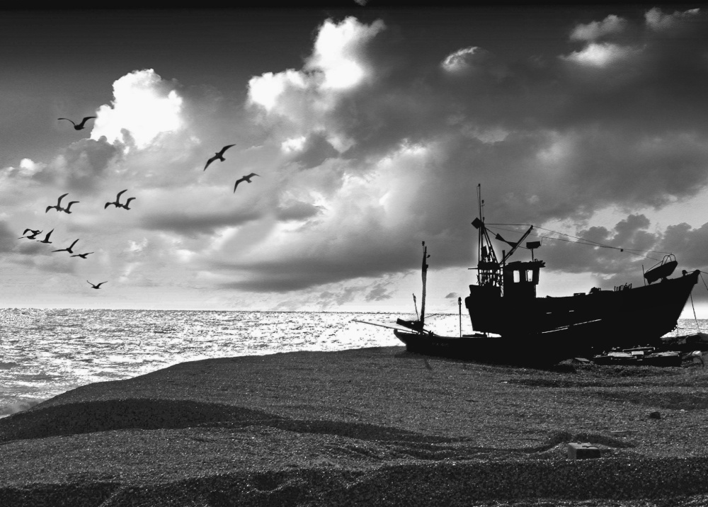 Photograph of Dungeness Beach, Kent