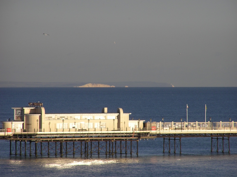 Worthing Pier with Distant Cliffs