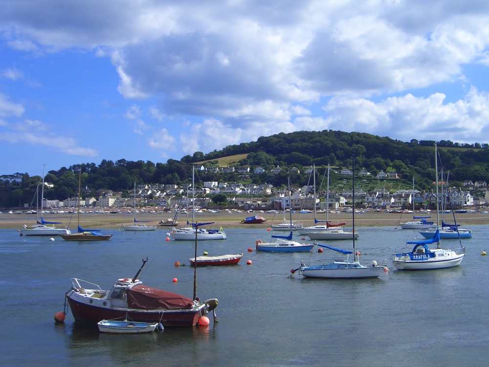 Looking over at Shaldon